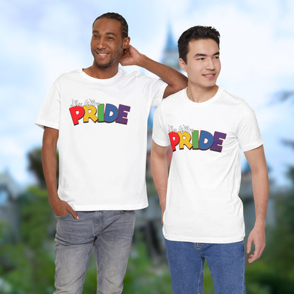 Live With Pride Diznee Unisex Jersey Short Sleeve T-Shirt