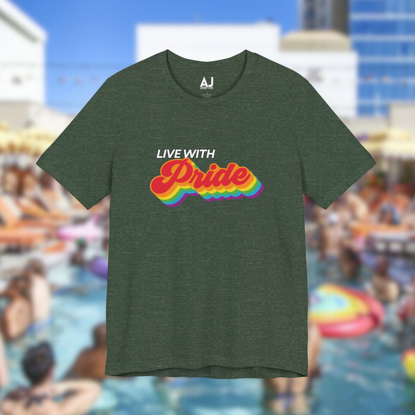 Live With Pride 2025 Exclusive Unisex Jersey Short Sleeve Tee