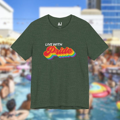 Live With Pride 2025 Exclusive Unisex Jersey Short Sleeve Tee