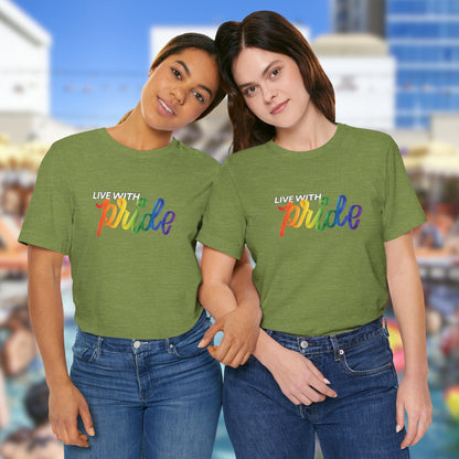 Live With Pride 2024 Exclusive Unisex Jersey Short Sleeve Tee