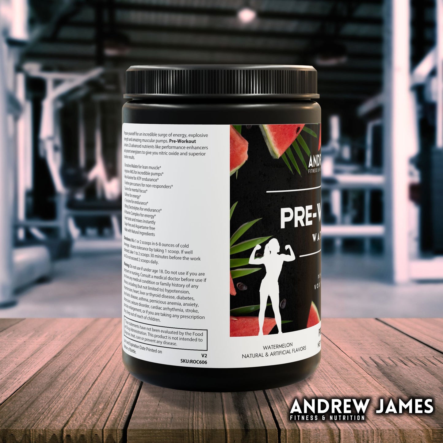 Pre-Workout Supplement, Watermelon (300g, 10.58oz)
