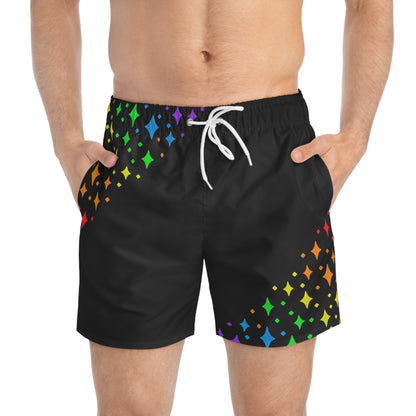 Pride Stars Swim Trunks