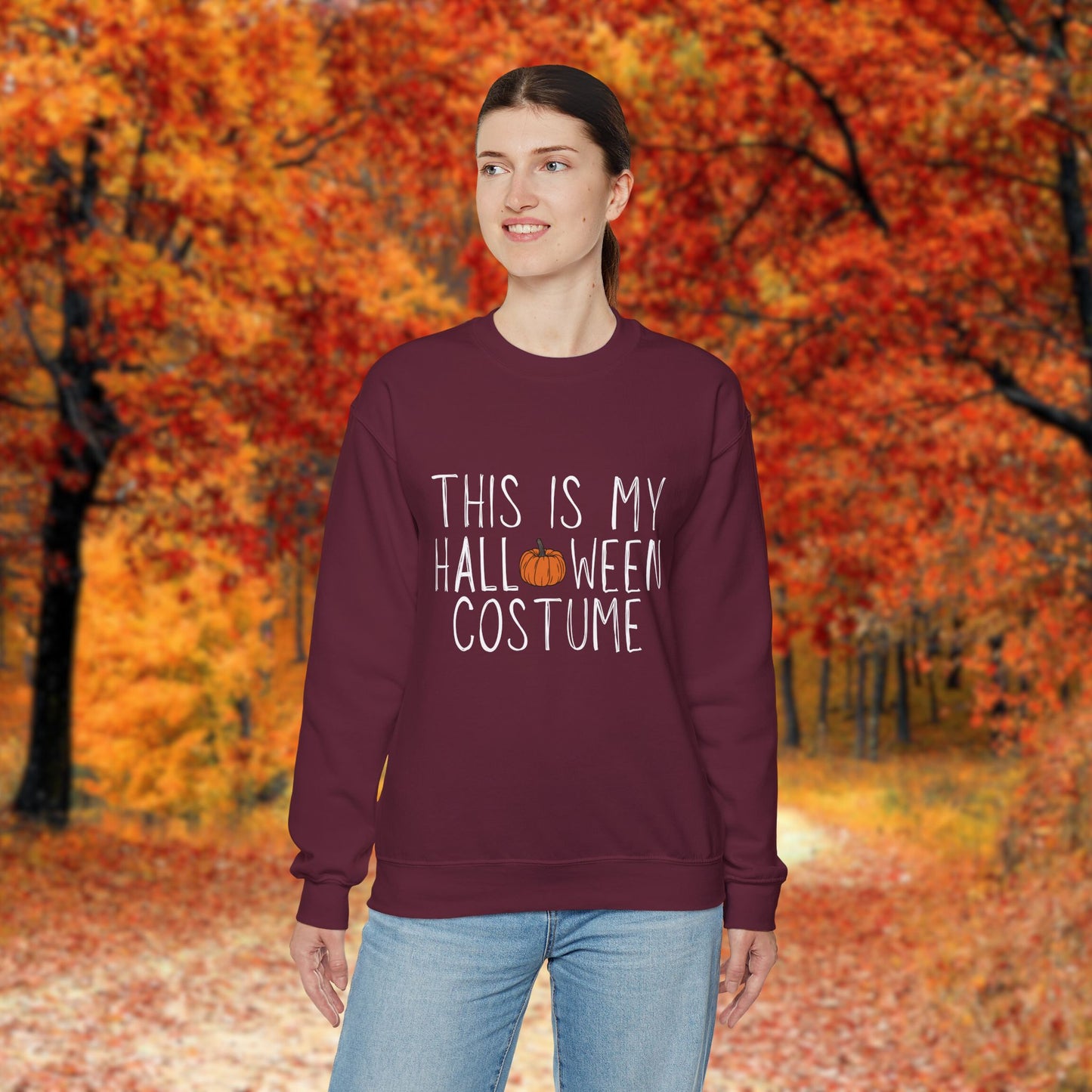 This is My Halloween Costume - Unisex Heavy Blend™ Crewneck Sweatshirt