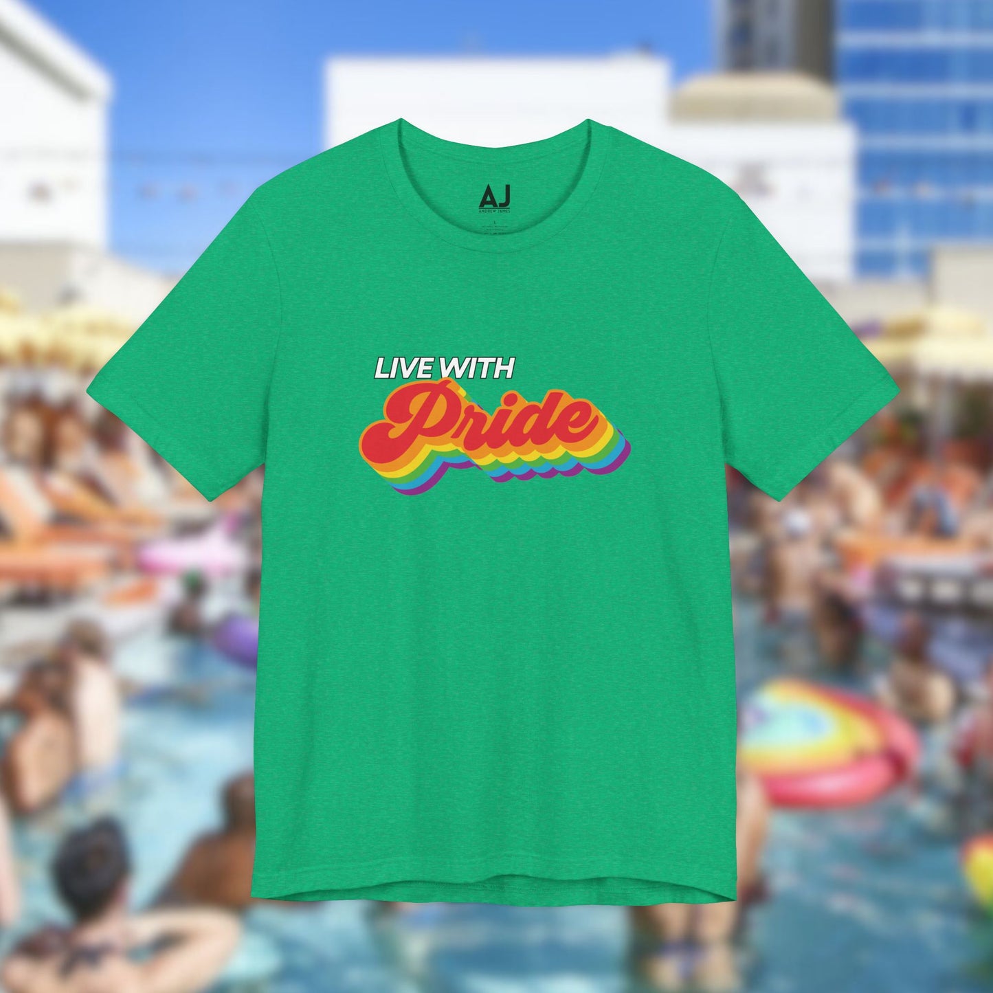 Live With Pride 2025 Exclusive Unisex Jersey Short Sleeve Tee