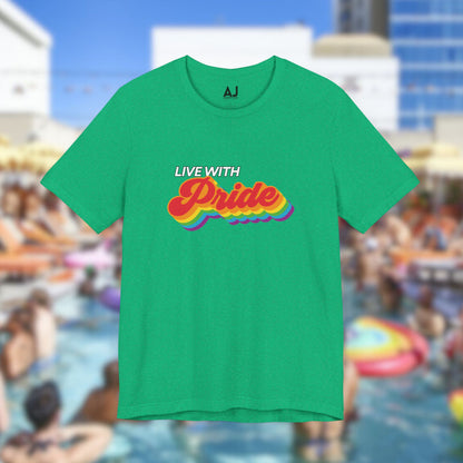 Live With Pride 2025 Exclusive Unisex Jersey Short Sleeve Tee