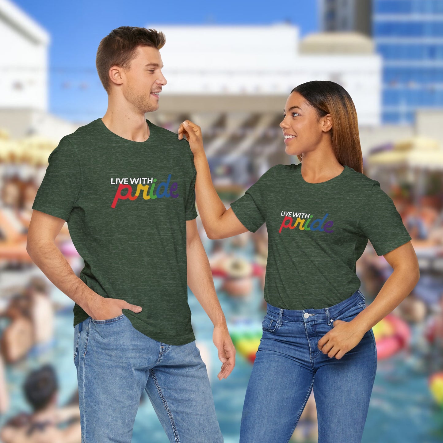 Live With Pride 2024 Exclusive Unisex Jersey Short Sleeve Tee