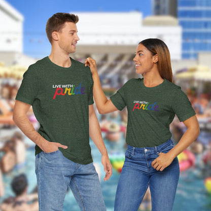 Live With Pride 2024 Exclusive Unisex Jersey Short Sleeve Tee