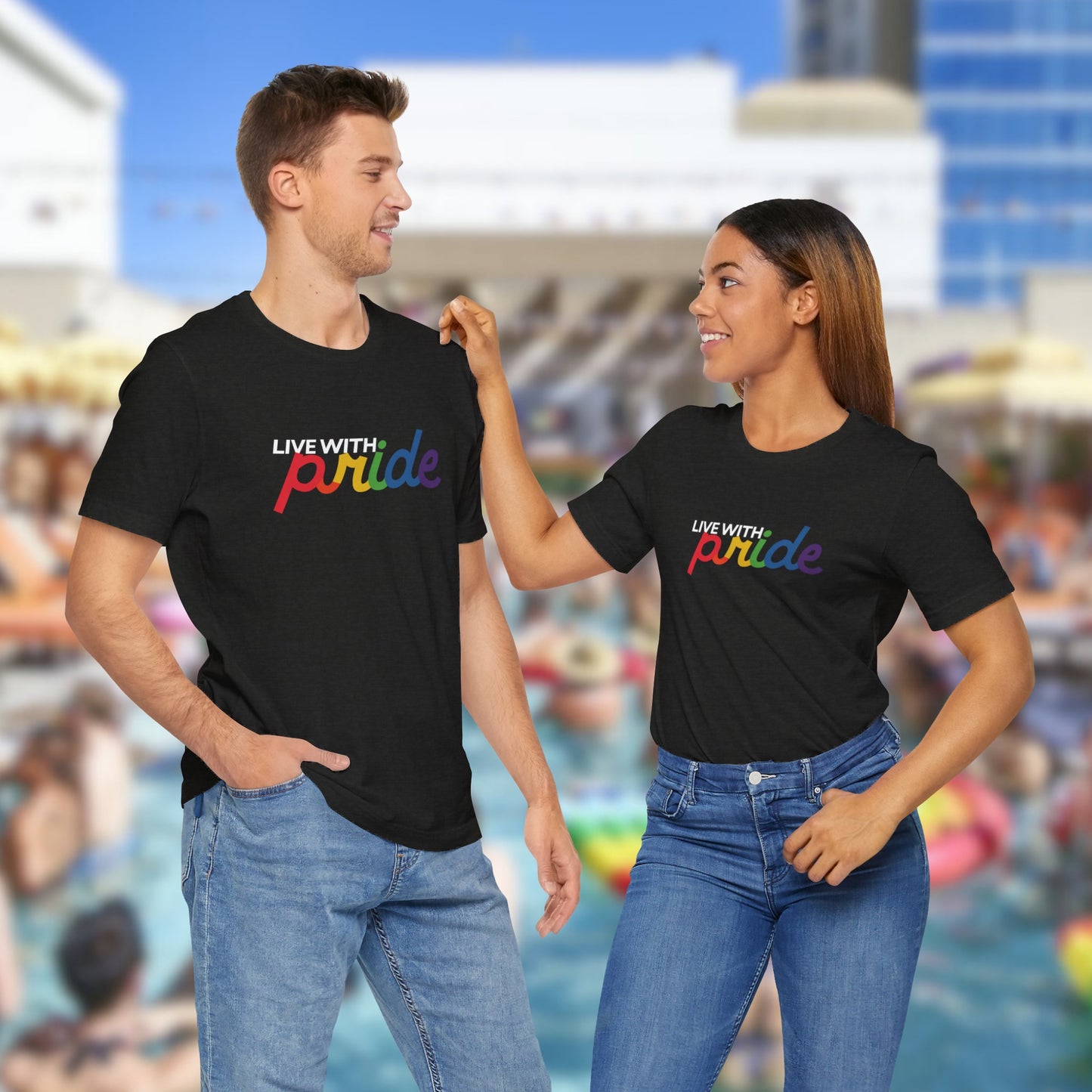 Live With Pride 2024 Exclusive Unisex Jersey Short Sleeve Tee