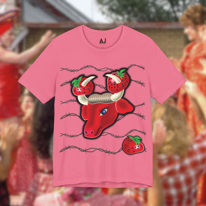 To Wong Fu Red Wild Strawberry Festival T-shirt