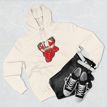 To Wong Fu Strawberry Festival Three-Panel Fleece Hoodie