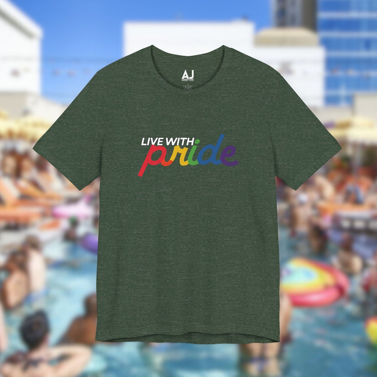 Live With Pride 2025 Exclusive Unisex Jersey Short Sleeve Tee