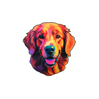 Golden Retriever Vinyl Decal - Mac