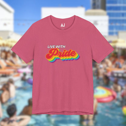 Live With Pride 2025 Exclusive Unisex Jersey Short Sleeve Tee