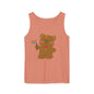 Teddy Bear Pride Unisex Dyed Tank Top