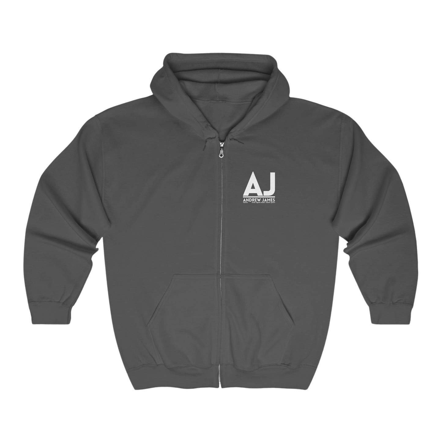 AJ Promotional - Unisex Heavy Blend™ Full Zip Hooded Sweatshirt