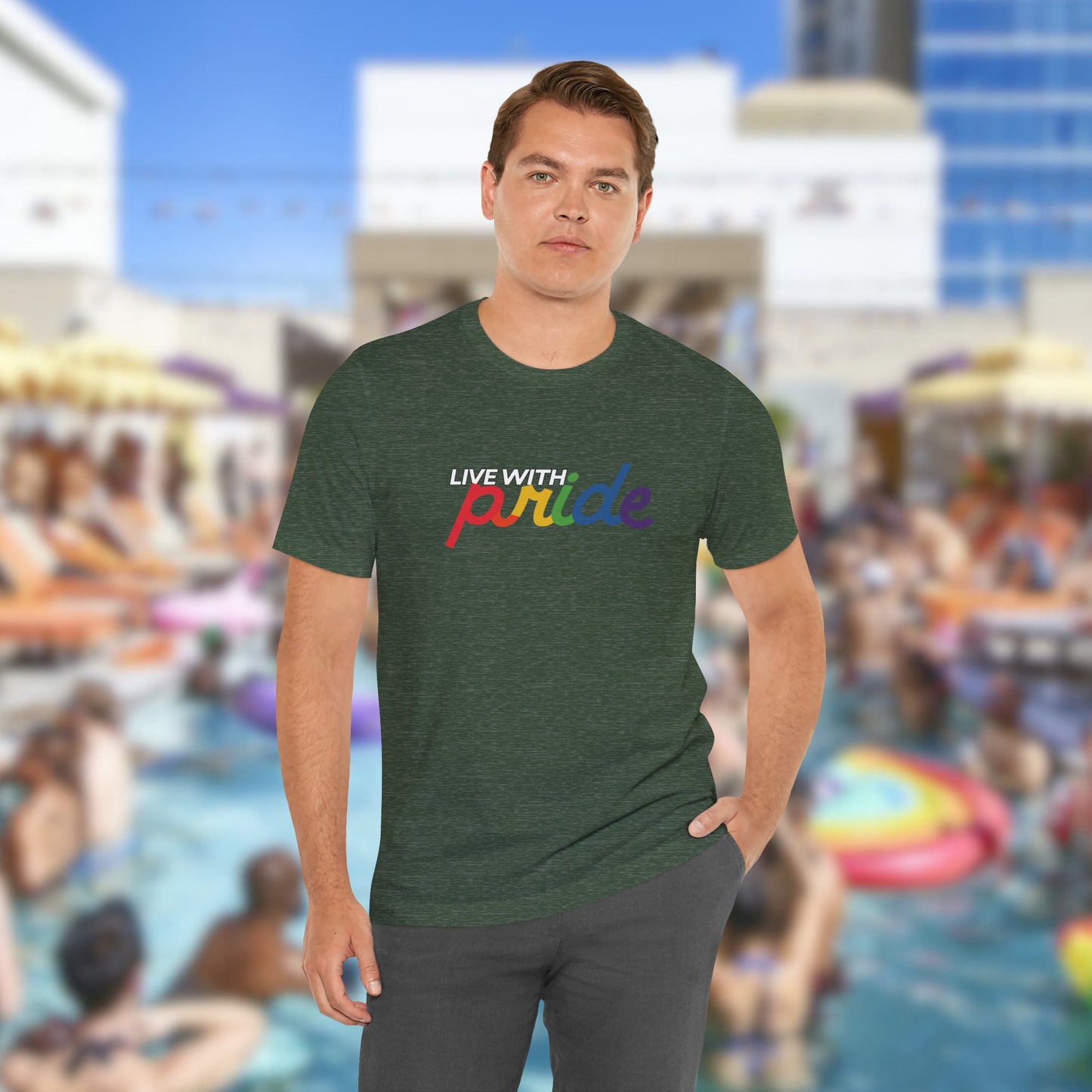 Live With Pride 2024 Exclusive Unisex Jersey Short Sleeve Tee