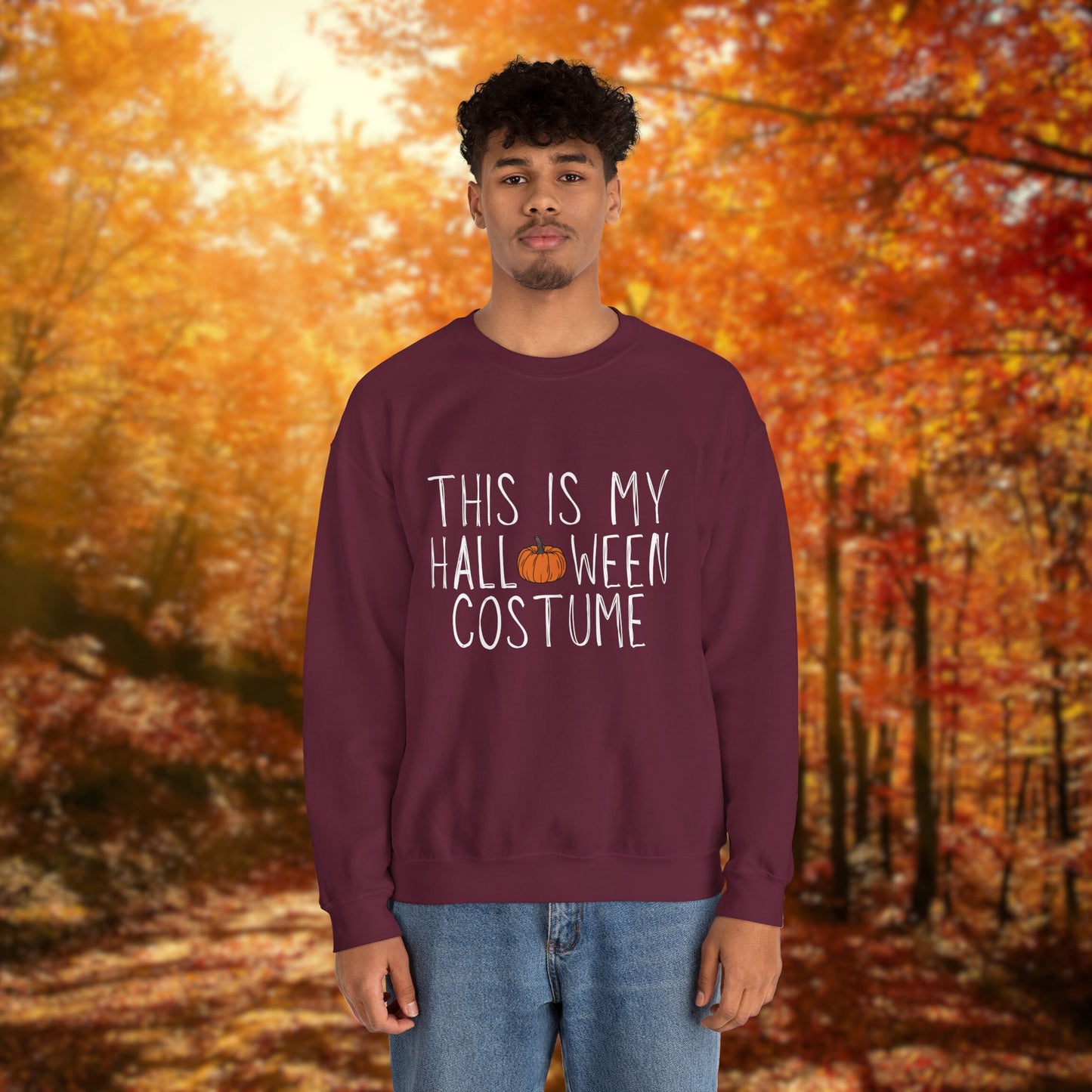 This is My Halloween Costume - Unisex Heavy Blend™ Crewneck Sweatshirt