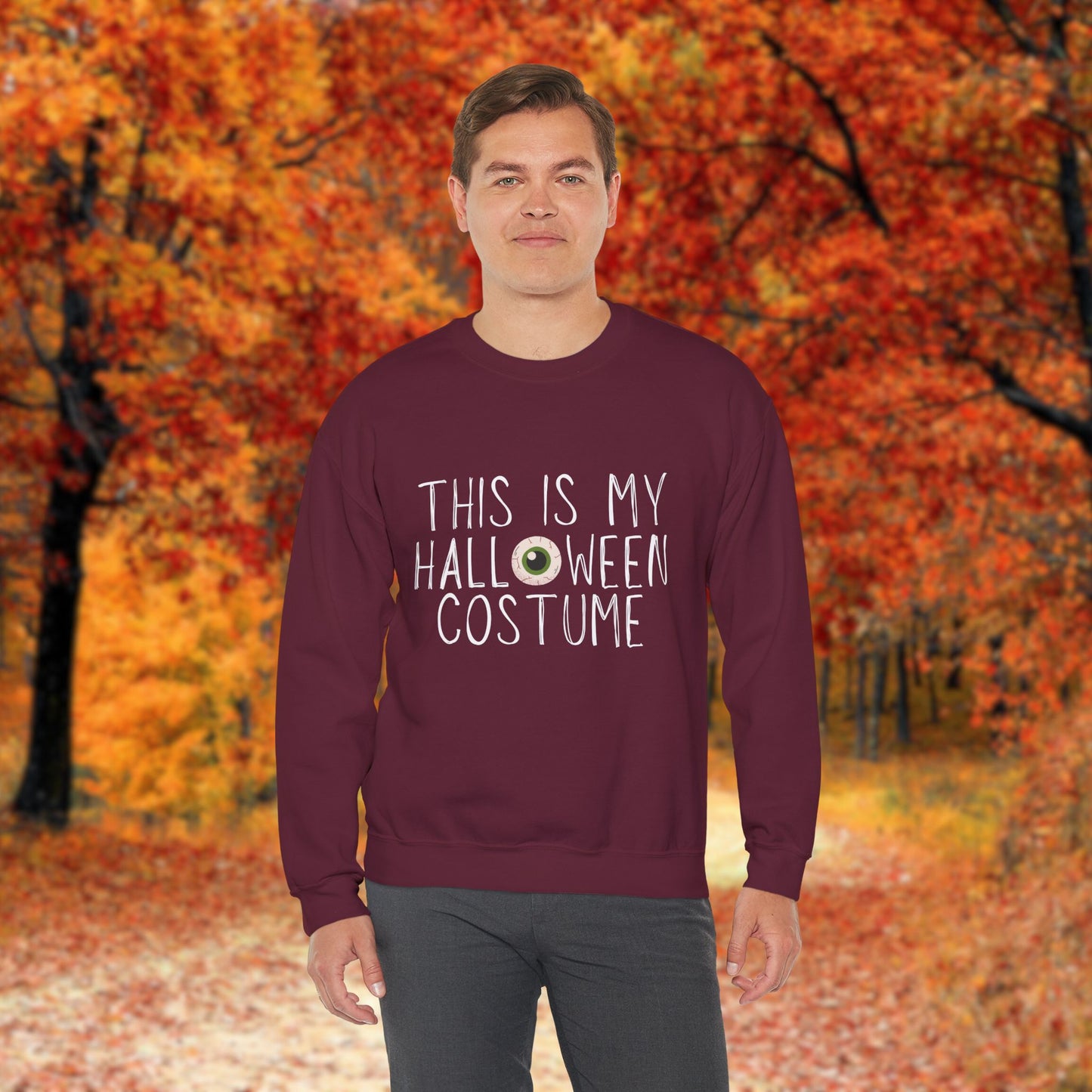 This is My Halloween Costume - Unisex Heavy Blend™ Crewneck Sweatshirt