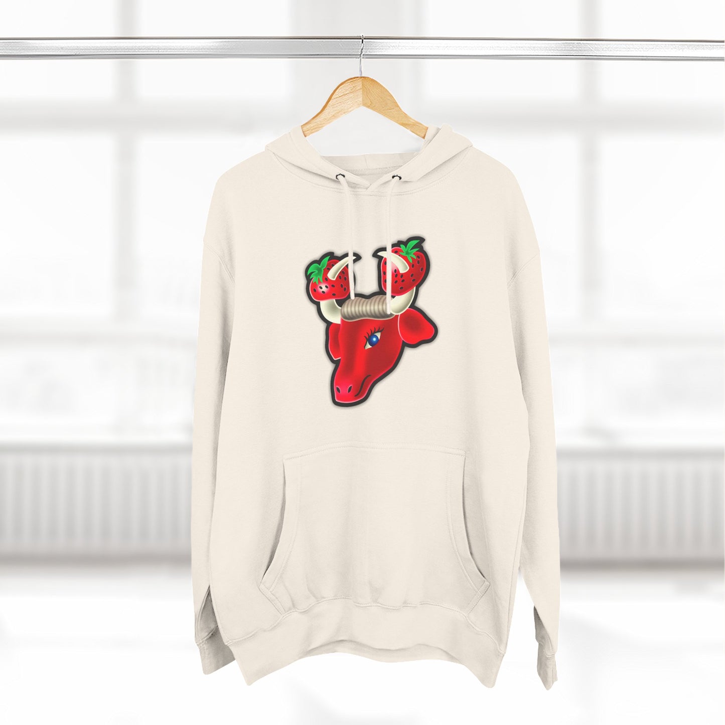 To Wong Fu Strawberry Festival Three-Panel Fleece Hoodie