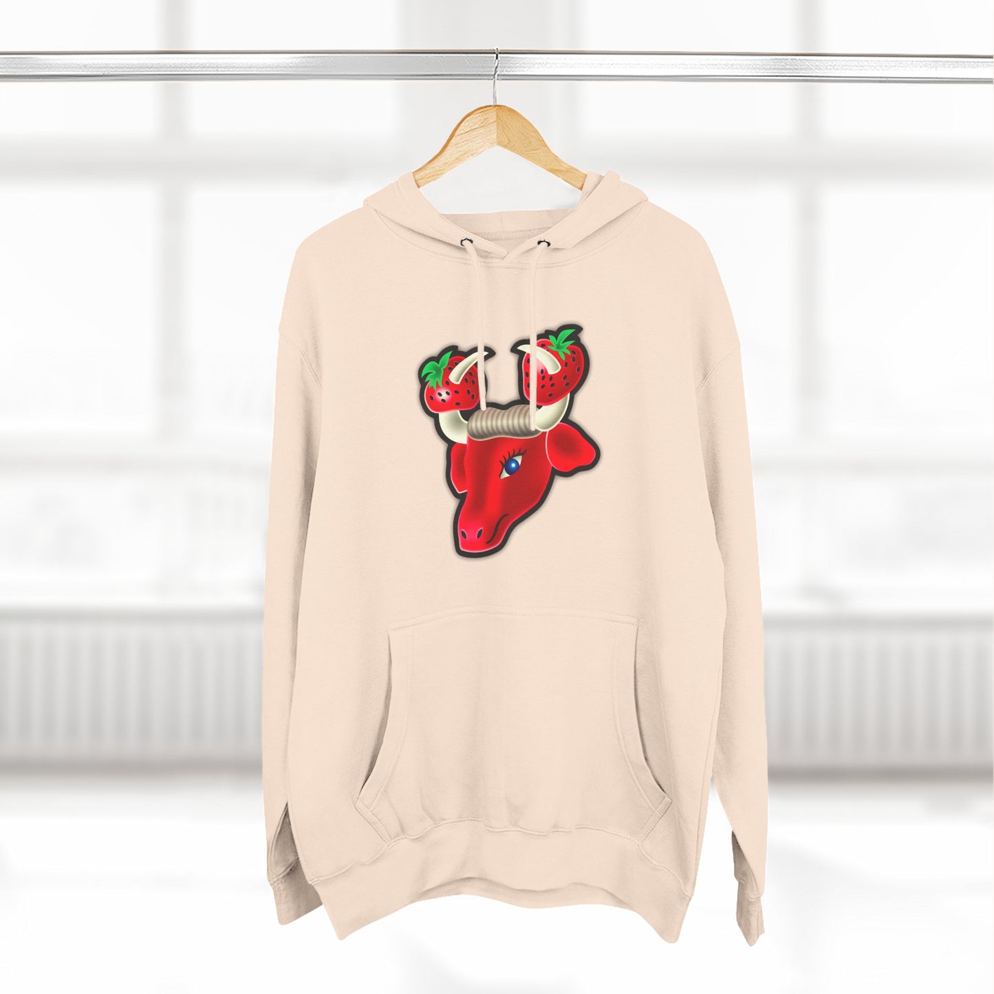 To Wong Fu Strawberry Festival Three-Panel Fleece Hoodie