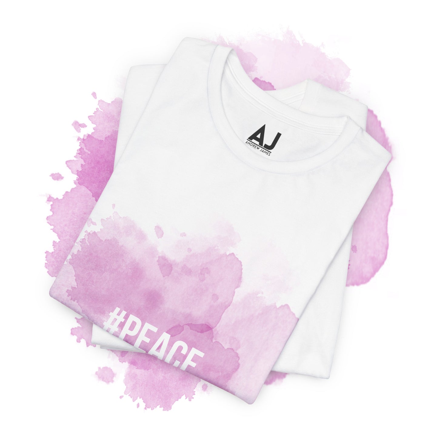 Peace Water Color - Unisex Jersey Short Sleeve Tee