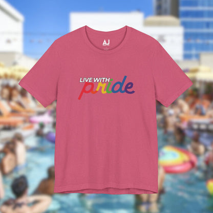 Live With Pride 2025 Exclusive Unisex Jersey Short Sleeve Tee