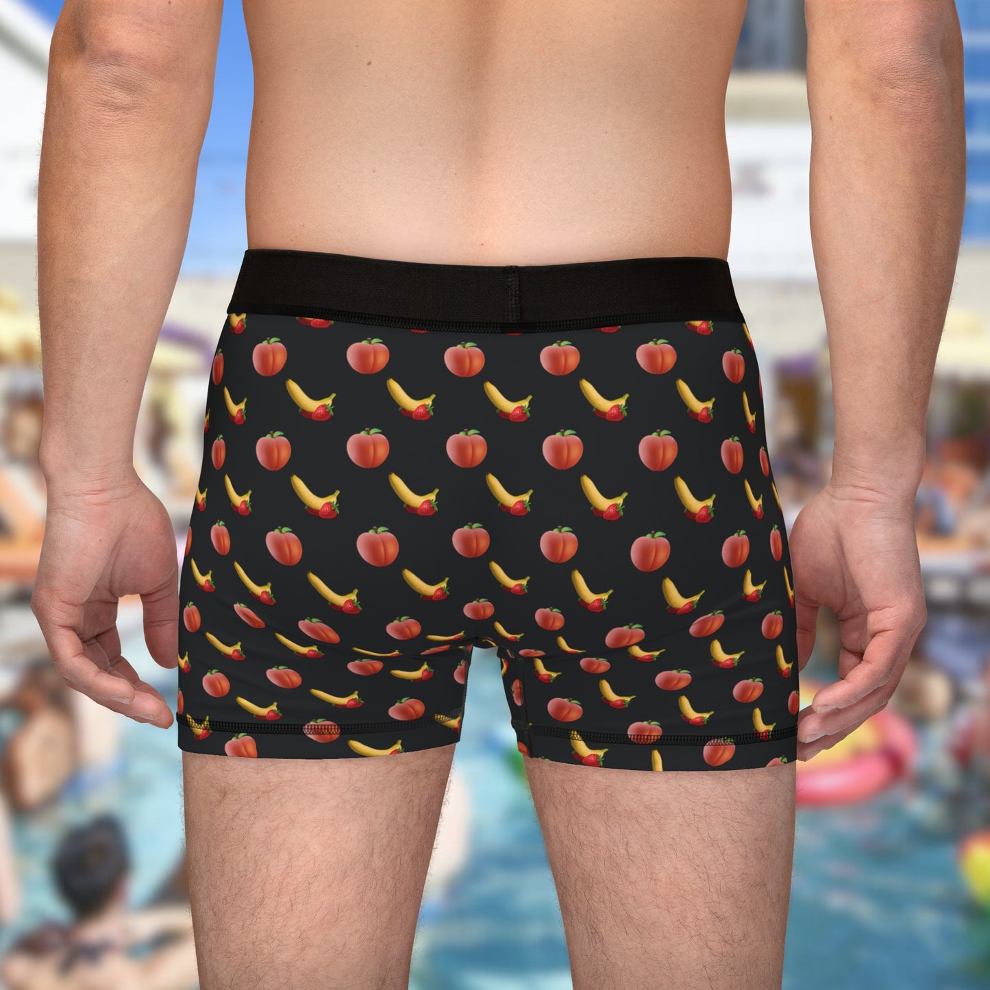 It's All Peaches & Bananas - Men's Boxers (AOP)