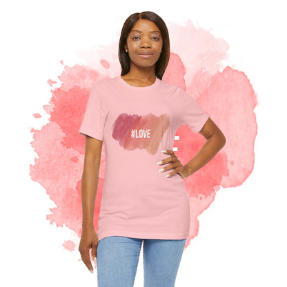 Love Water Color - Unisex Jersey Short Sleeve Tee