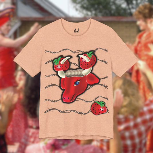 To Wong Fu Red Wild Strawberry Festival T-shirt