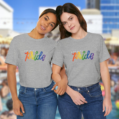 Live With Pride 2024 Exclusive Unisex Jersey Short Sleeve Tee