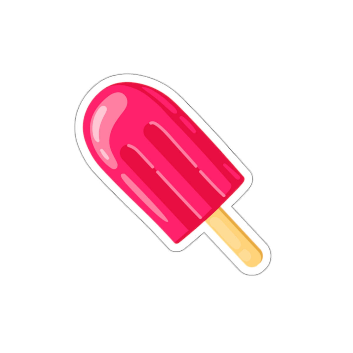 Summer Vibes Popsicle Die-Cut Sticker