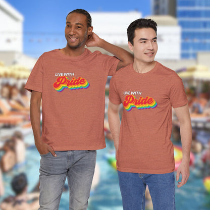 Live With Pride 2025 Exclusive Unisex Jersey Short Sleeve Tee
