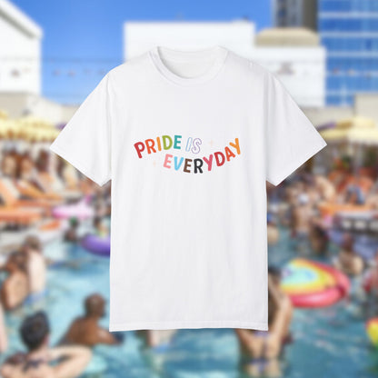 Pride is Everyday Unisex Garment-Dyed T-shirt