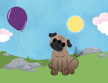 Stanley and The Lost Balloon - Children's E Book - Digital Files